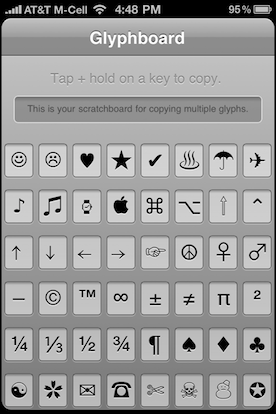 Spostare icone su iPhone