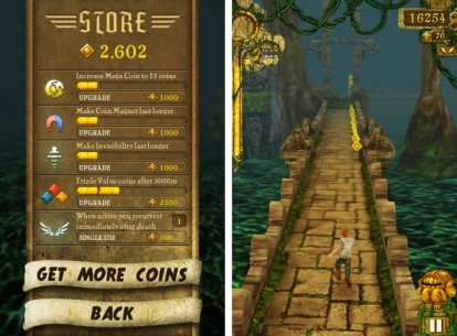 TEMPLE RUN: a runner other than the usual? - Review of m4u.me iPhone ...