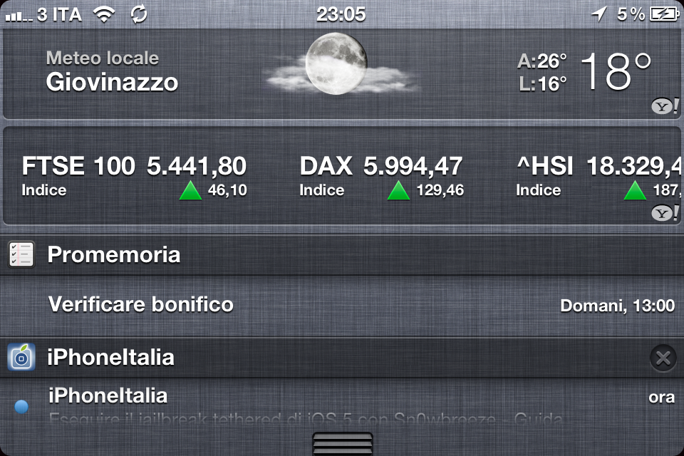 DisableNC Switch, un tweak che disattiva il Centro Notifiche nelle app a schermo intero – Cydia