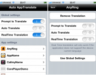 Auto AppTranslate, traduzione automatica delle applicazioni nella lingua di sistema dell’iPhone – Cydia