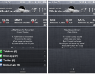 WeeLyrics, un widget per visualizzare i testi delle canzoni nel Centro Notifiche – Cydia