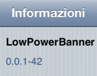 LowPowerBanner, notifiche di tipo “Banner” anche per gli avvisi relativi alla batteria – Cydia