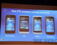 ZTE presenta molti smartphone con Android e Windows Phone [MWC 2012]