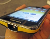 Vediamo in azione il videoproiettore del Samsung Galaxy Beam