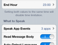 SpeakEvents, fai pronunciare all’iPhone il contenuto degli avvisi di sistema – Cydia