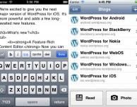 WordPress per iOS: disponibile importante aggiornamento su App Store