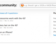 Apple aggiunge la sezione “Answers from the community” alle pagine dell’Apple Store