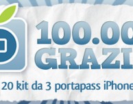 CONTEST 100.000 grazie! Vinci 20 kit da 3 portapass iPhoneItalia [VINCITORI]