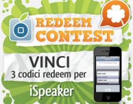 CONTEST: vinci 3 codici redeem per iSpeaker [VINCITORI]