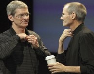 Tim Cook è più apprezzato di Steve Jobs…