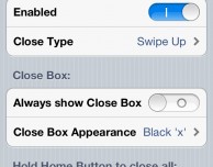 CloseEnhancer, un tweak che migliora la chiusura delle applicazioni nel Multitasking – Cydia