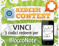 CONTEST: vinci 3 codici redeem per BloccoNote [VINCITORI]