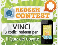 CONTEST: vinci 3 codici redeem per Il Quiz del Coyote [VINCITORI]