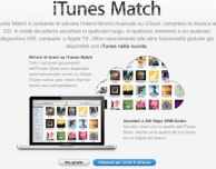 iTunes Match sbarca finalmente in Italia e Apple lo annuncia attraverso l’aggiornamento dei Termini e delle Condizioni!