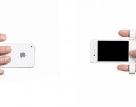 Con AirClip reggi l’iPhone con due dita