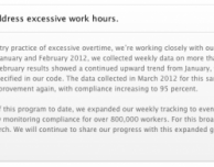 Apple fornisce nuovi dettagli sul proprio impegno per diminuire le ore di straordinari nelle fabbriche in Cina