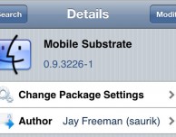 Il MobileSubstrate si aggiorna: è ora possibile disattivare le estensioni durante il boot dell’iPhone – Cydia