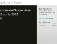 Apple Store Porta di Roma: ufficializzata l’apertura per il 21 aprile