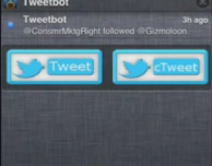 QuickCom for Notification Center, un nuovo widget per pubblicare tweet “contestuali” dal Centro Notifiche – Cydia