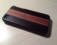Snap On Wood & Leather Series, Cherry Wood on Brown – La recensione di iPhoneItalia