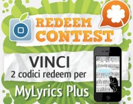 CONTEST: vinci 2 codici redeem per MyLyrics Plus [VINCITORI]