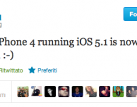 Pod2G: ho eseguito il jailbreak untethered del mio iPhone 4 con iOS 5.1