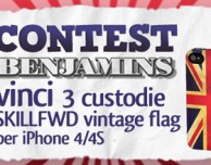 CONTEST Benjamins: in palio tre custodie SKILLFWD vintage flag per iPhone 4/4S