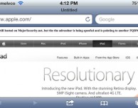 Nell’aggiornamento di iOS 5.1.1 Apple ha corretto un’importante vulnerabilità di Safari