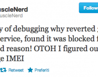 MuscleNerd risolve un serio problema con il downgrade della baseband su iPhone 3GS e riesce a cambiarne l’IMEI
