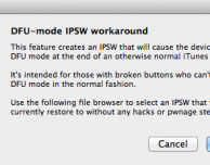 Il Dev-Team rilascia Redsn0w 0.9.14b2: migliorato il downgrade dalla baseband 06.15 ed introdotta la funzione “DFU IPSW”