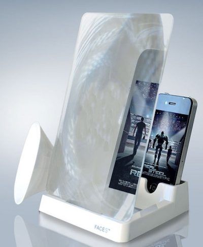 Mini Cinema - accessorio per iPhone 4 e 4S