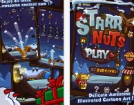 Starry Nuts: Pipistrelli contro palle di Neve