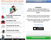 La nuova applicazione gratuita offerta da Apple è Landcam