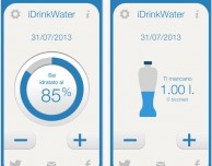 iDrinkWater, l’app che ti consiglia come e quando bere