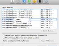 Come archiviare un vecchio backup su iTunes del nostro iPhone per utilizzarne uno nuovo – Guida