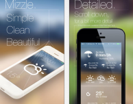 Mizzle: un’app meteo da non trascurare