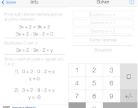 Risolvi equazioni di primo e secondo grado con EquationSolver