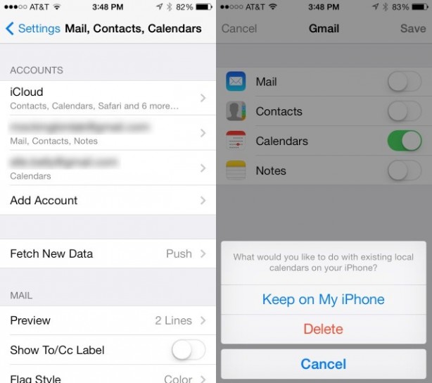 Sincronizzare la rubrica di Gmail con iPhone