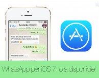 WhatsApp si aggiorna finalmente per iOS 7!
