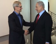 Tim Cook parla con il Primo Ministro israeliano