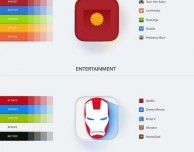 I colori su App Store descritti da un’infografica