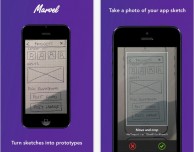 Le bozze delle applicazioni disegnate su carta prendono vita con Marvel