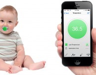 Il “ciuccio” smart che si collega all’iPhone