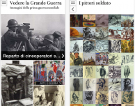 Vedere la Grande Guerra: testimonianze, foto, cartoline, ecc riguardanti la Prima guerra mondiale