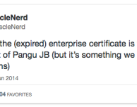 Pangu e il suo “unico” metodo per il jailbreak…