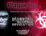 “Plague Inc.”, arriva l’influenza Simian de “Il Pianeta delle Scimmie Revolution”