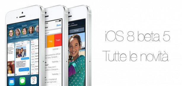 iOS 8 beta 5 iPhone