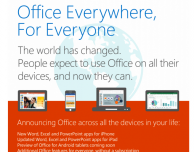Microsoft Office arriva su iPhone, ed è gratuito!