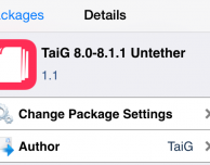 Il Jailbreak TaiG si aggiorna alla versione 1.1: introdotta la lingua inglese