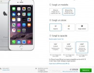 Tutti gli iPhone 6 e 6 Plus disponibili da subito su Apple Store Online